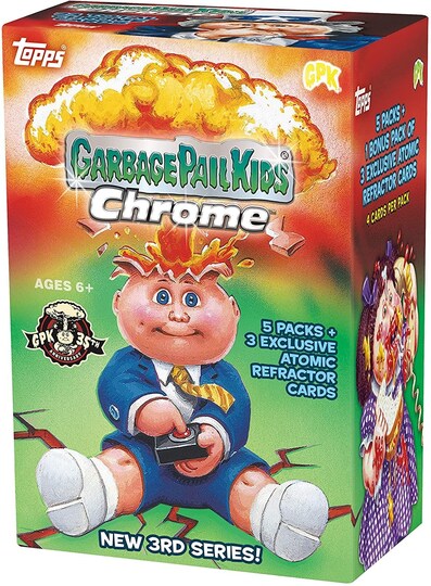 Garbage Pail Kids 2020 Topps Chrome 3rd Series Blaster Box | 5 Garbage Pail Kids 2020 Topps Chrome 3rd Series Blaster Box | 5